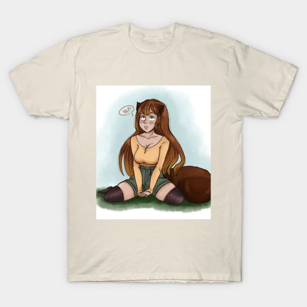 Tanuki-Chan T-Shirt by Silv44